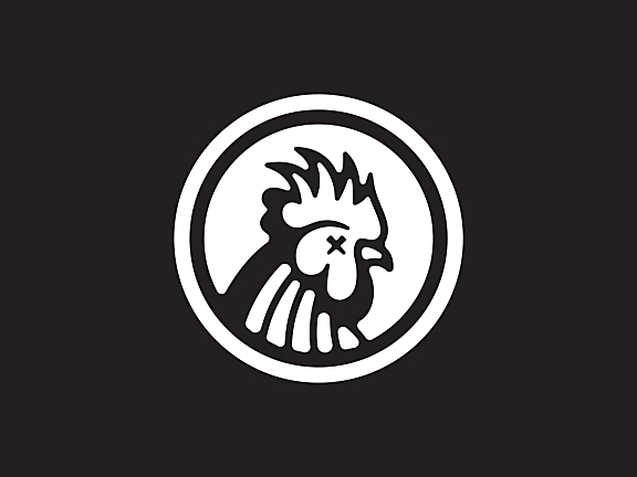 公鸡头服装品牌logo
