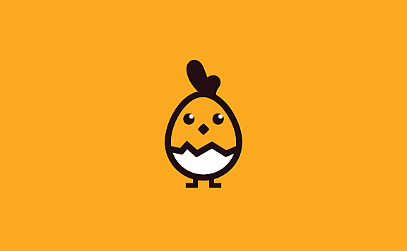 鸡蛋壳logo