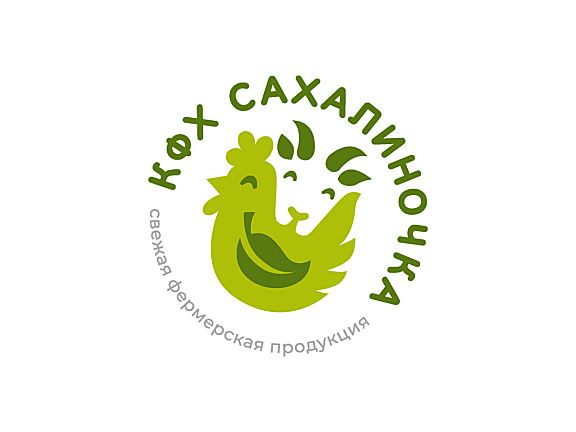 鸡羊农场徽标logo