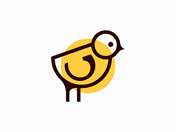 黄色小鸡logo