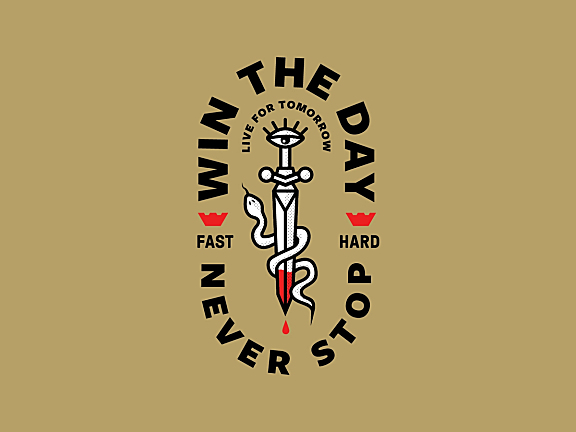 Win the Day 徽章