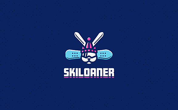 Skiloaner滑雪装备服饰logo
