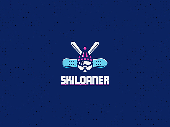 Skiloaner滑雪装备服饰logo