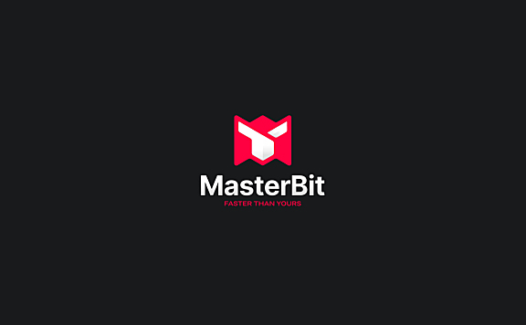 MasterBit几何兔子logo