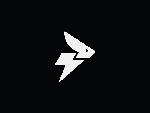 闪电兔图标logo