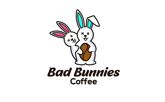 坏兔子咖啡logo