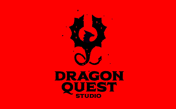 张开翅膀的龙logo