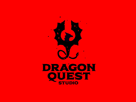 张开翅膀的龙logo